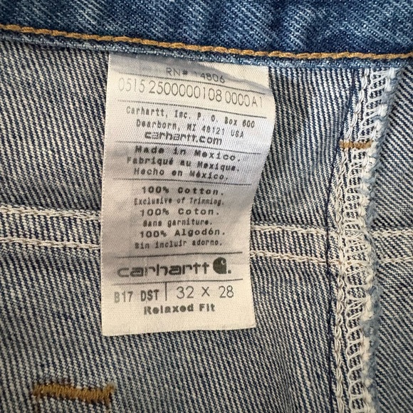 Carhartt Men's Relaxed Fit 32x28 with socks :) - Picture 12 of 12